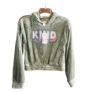 Colette Lilly Girls KIND Pullover Hoodie Sz L 14/16 NWT
